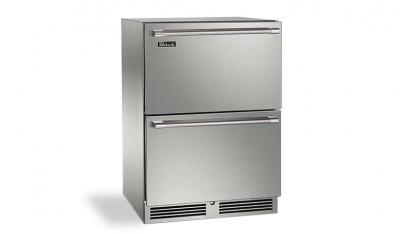 24"  Perlick Signature Series Outdoor Refrigerator Drawers - HP24RO35