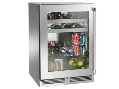 24" Perlick Signature Series Beverage Center - HP24BS33L