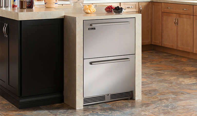 counter height freezer