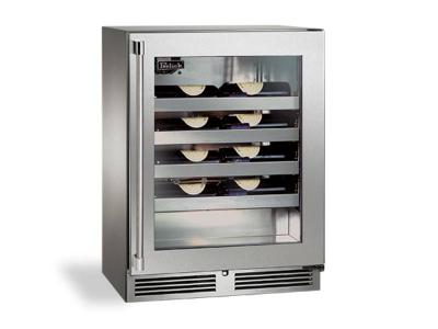 24" Perlick Signature Series Sottile Outdoor Wine Reserve - HH24WO34L