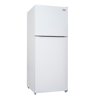 24" Epic 10 Cu. Ft. Top Mount Frost Free Refrigerator in White  - EFF100W