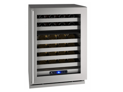 U-Line Dual Zone Wine Refrigerator -  UHWD524SG01A