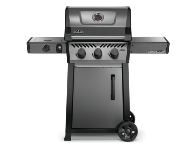 49" Napoleon Freestyle 365 SB Propane Gas Grill With Range Side Burner in Graphite Grey - F365DSBPGT-ECP