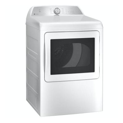 27" GE Profile 7.4 Cu. Ft. Electric Dryer in White - PTD60EBMRWS