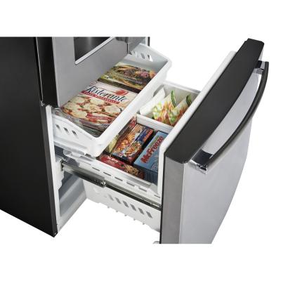 33" GE Profile 17.5 Cu. Ft. Full Size Refrigerator in Fingerprint Resistant Stainless Steel - PYE18HYRKFS