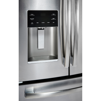 33" GE Profile 23.6 Cu. Ft. French Door Refrigerator In Fingerprint Resistant Stainless Steel - PFE24HYRKFS