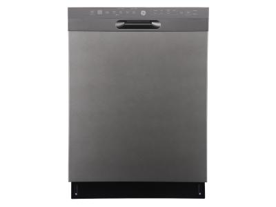 24" GE Built-In Front Control Dishwasher In Slate - GBF655SMPES