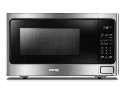 20" Danby Designer 1.1 Cu. Ft. Microwave with Front Stainless Steel - DDMW1125BBS
