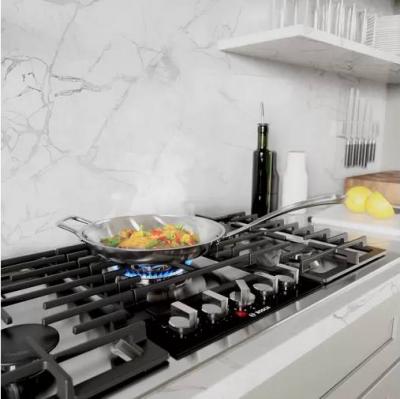 36" Bosch Benchmark Gas Cooktop With 5 Burners in Stainless Steel - NGMP658UC