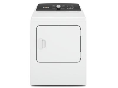 29" Whirlpool 7.0 Cu. Ft. Top Load Electric Moisture Sensing Dryer - YWED5010LW