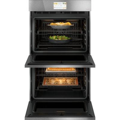 30" Café 10.0 Cu. Ft. Smart Built-In Convection Double Wall Oven - CTD90DM2NS5