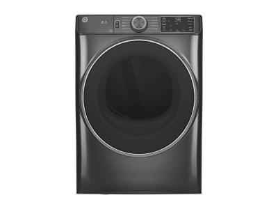 28" GE 7.8 Cu. Ft. Capacity Dryer With Built-in Wifi in Diamond Grey - GFD55ESMNDG