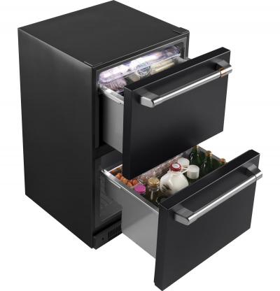 24" Café  5.7 Cu. Ft. Built-In Dual-Drawer Refrigerator - CDE06RP3ND1