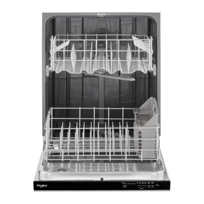 24" Whirlpool 55 DBA Quiet Dishwasher with Boost Cycle and Pocket Handle - WDP540HAMZ