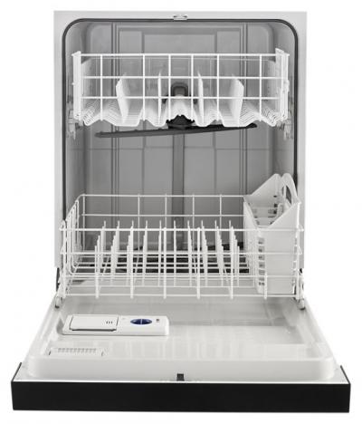 Whirlpool Heavy-Duty Dishwasher With 1-Hour Wash Cycle In Black - WDF331PAHB
