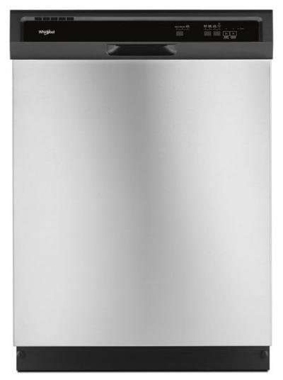 Whirlpool Heavy-Duty Dishwasher With 1-Hour Wash Cycle In Stainless Steel - WDF331PAHS