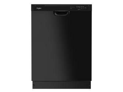 24" Whirlpool 57 dBA Quiet Dishwasher with Boost Cycle in Black - WDF340PAMB
