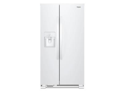 36" Whirlpool 24.55 Cu. Ft. Full-Depth Side-by-Side Refrigerator - WRS325SDHW