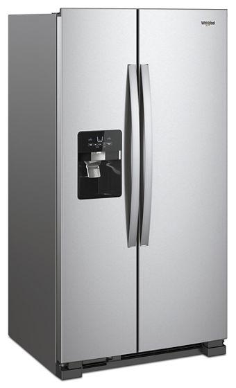 36" Whirlpool 25 Cu. Ft. Full-Depth Side-by-Side Refrigerator - WRS325SDHZ