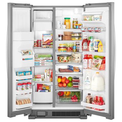 33" Whirlpool 21 Cu. Ft. Side-by-Side Refrigerator - WRS321SDHZ