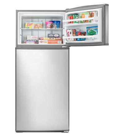 28" Whirlpool 16.0 Cu. Ft. Top-Freezer Refrigerator With Improved Design - WRT316SFDM