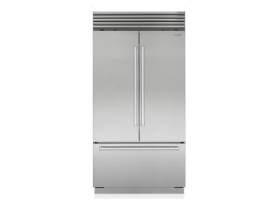 42" SubZero Classic French Door Refrigerator  with Internal Dispenser and Pro Handle - CL4250UFDID/S/P