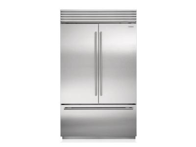 48" SubZero  Classic French Door Refrigerator With Pro Handle in Stainless Steel - CL4850UFD/S/P