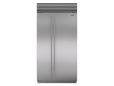 42" SubZero 24.8 Cu. Ft. Classic Side-by-Side Refrigerator Freezer with Tabular Handle in Stainless Steel - CL4250S/S/T