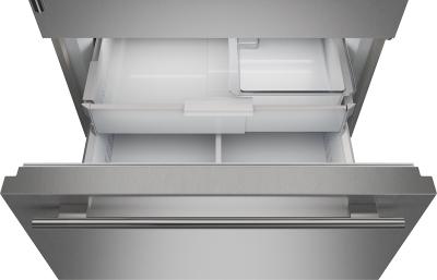 36" SubZero Left Hinge Classic Over-and-Under Refrigerator with Glass Door - CL3650UG/O/L