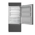 36" SubZero Right Hinge Classic Over-And-Under Refrigerator With Tubular Handle - CL3650U/S/T/R