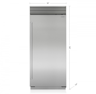 36" SubZero 22.8 Cu. Ft. Classic Refrigerator with Internal Dispenser - CL3650RID/S/T/R