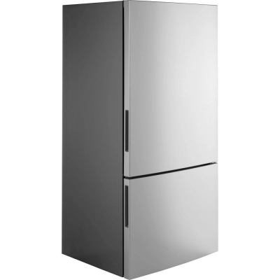 32" GE 17.7 Cu. Ft. Bottom Mount Refrigerator in Fingerprint Resistant Stainless Steel - GBE17HYRFS