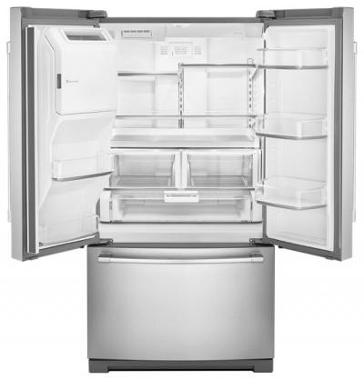 33" Maytag 22 Cu. Ft Wide French Door Refrigerator with Water Dispenser - MRFF5033PZ