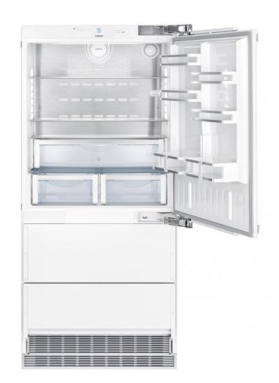 36" Liebherr 19.5 Cu. Ft. Bottom Mount Combined Refrigerator Freezer with NoFrost - HC2090