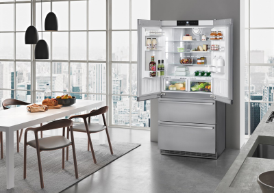 36" Liebherr 18.9 Cu. Ft. FreeStanding Fridge-Freezer with BioFresh and NoFrost - CBS2092