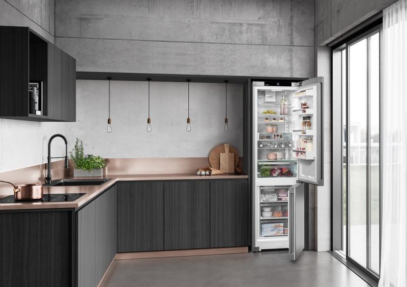 Freestanding integrated fridge cheap