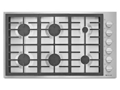 36" Jenn-Air Pro Style Stainless 6-Burner Gas Cooktop - JGC7636BP