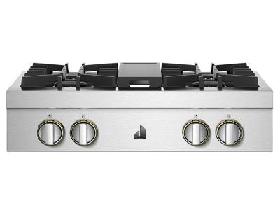 36 Sealed Burner Rangetop - 4 Burners and Infrared Griddle