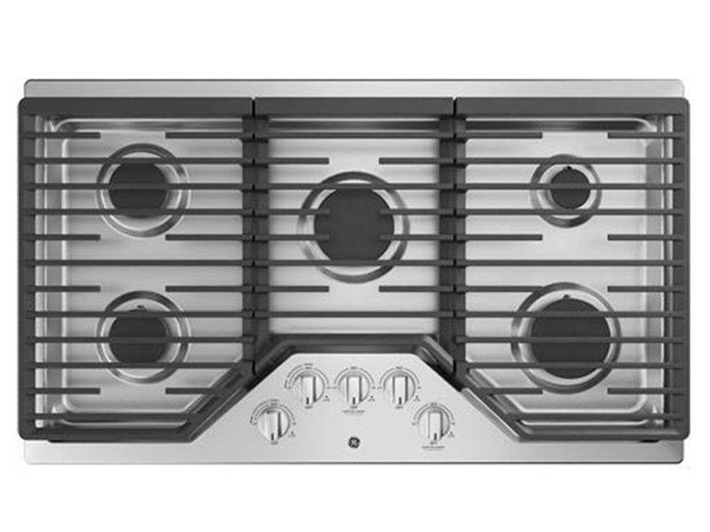 36 Electric Cooktop with 5 Elements and Knob Controls Stainless Steel  KCES556HSS