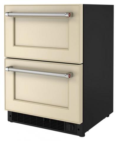 24" KitchenAid Undercounter Double-Drawer Refrigerator in Panel Ready - KUDF204KPA