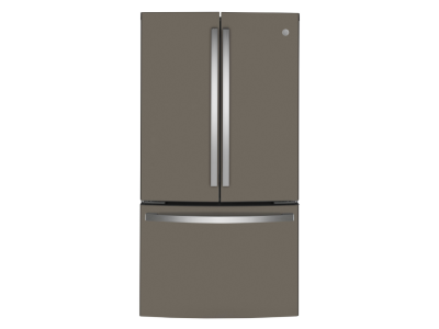 36" GE Energy Star Counter Depth French Door Refrigerator in Fingerprint Resistant Slate - GWE23GMNES
