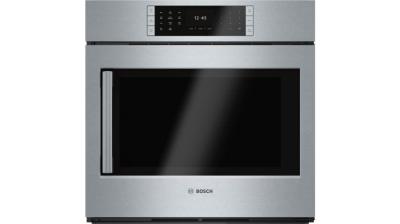 30" Bosch 4.6 Cu. Ft. Benchmark Single Wall Oven Right Side Opening Door - HBLP451RUC