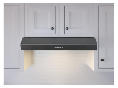 30" Zephyr Core Collection Breeze II Under Cabinet Range Hood in Black Stainless Steel - AK1200CBS