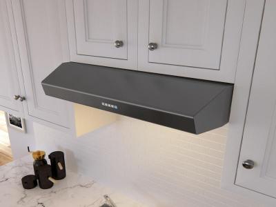 36" Zephyr Core Collection Breeze II Under Cabinet Range Hood in Black Stainless Steel - AK1236CBS