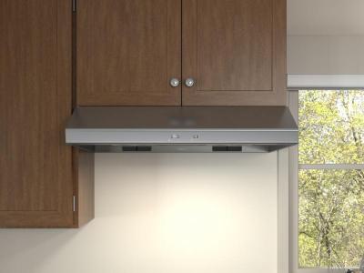 30" Zephyr Core Series Cyclone Under Cabinet Range Hood in Black Stainless Steel - AK6500CBS