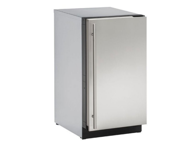 18" U-Line 3000 Series Built-in Clear Ice Machine with Stainless solid Finish with pump - U-3018CLRS-40C