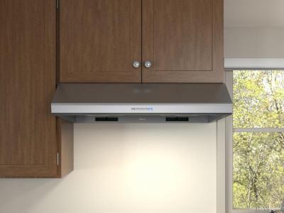 36" Zephyr Hurricane Under Cabinet Range Hood in Stainless Steel - AK2536CS