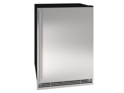 24" U-Line HFZ124 Series Convertible Freezer with 4.8 cu.ft. Capacity - UHFZ124-SS01B