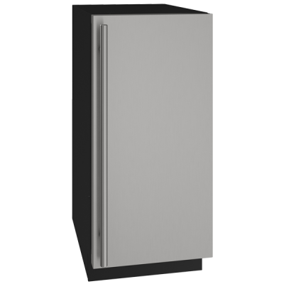 15" U-Line Freestanding/Built-In Ice Maker with Reversible Hinge - UHNP115-SS01B