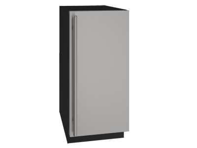 15" U-Line Freestanding/Built-In Ice Maker with Reversible Hinge - UHNP115-SS01B